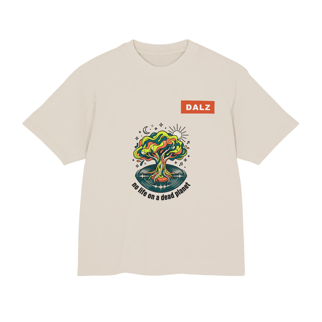 Psychedelic Tree Tee — "No Life on a Dead Planet" Graphic T-Shirt