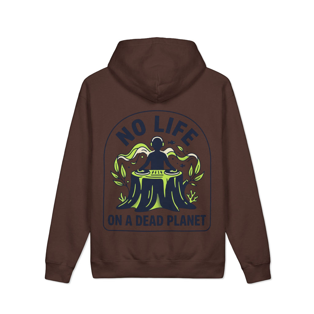 Oversized Hoodie — "No Life on a Dead Planet"