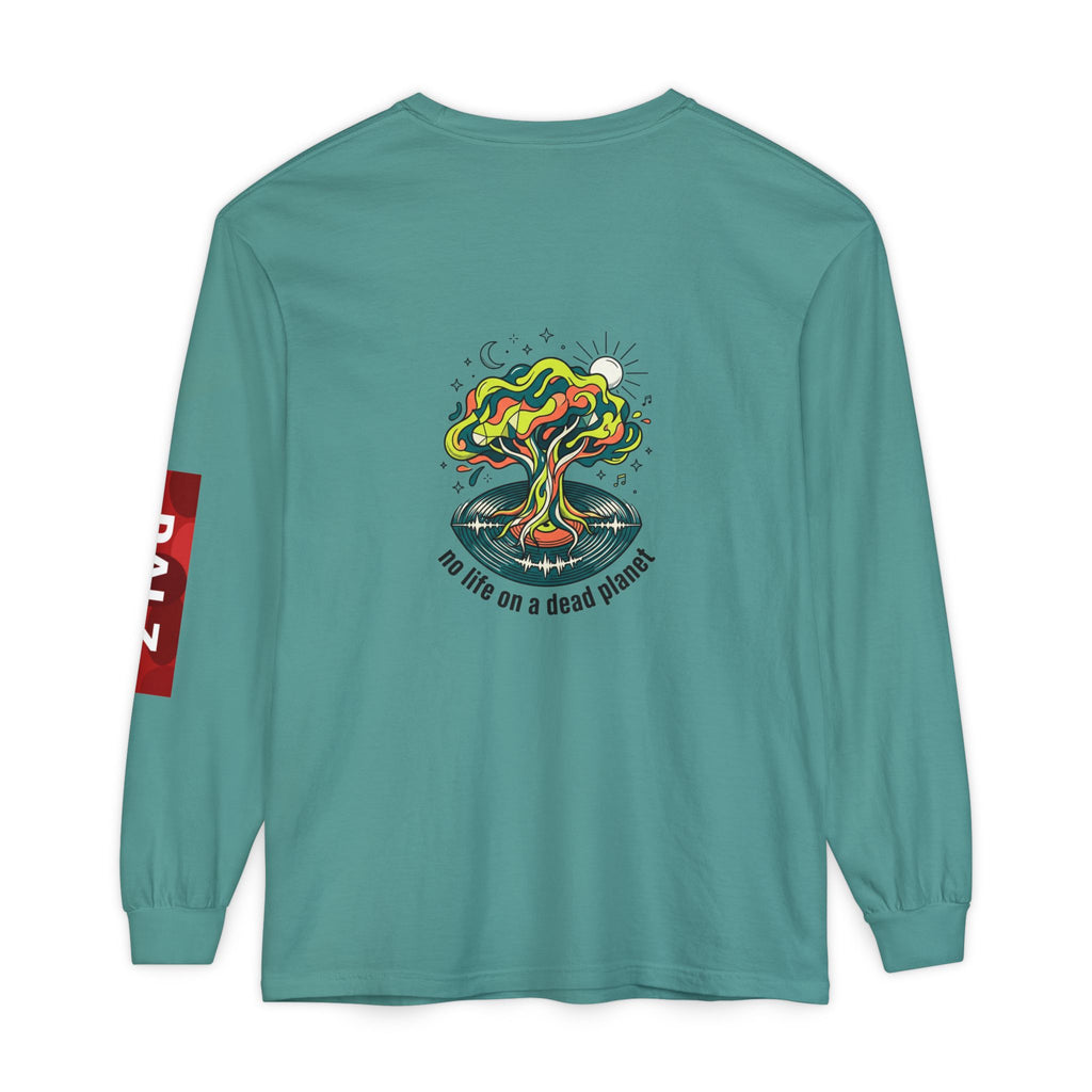 No Life on a Dead Planet Long Sleeve T-Shirt — Eco Tree Graphic