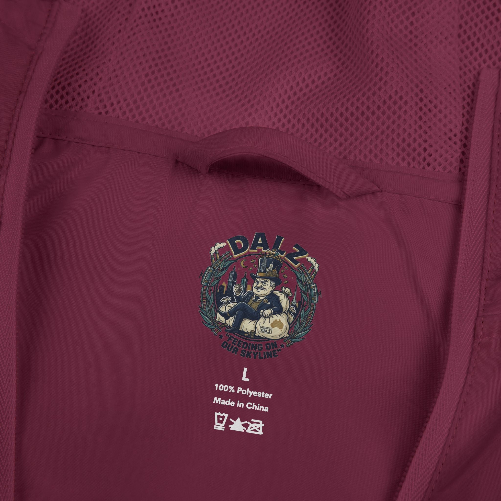Exo-Layer  Jacket — 'No Life' Skull Patch Streetwear Full-Zip Windbreaker