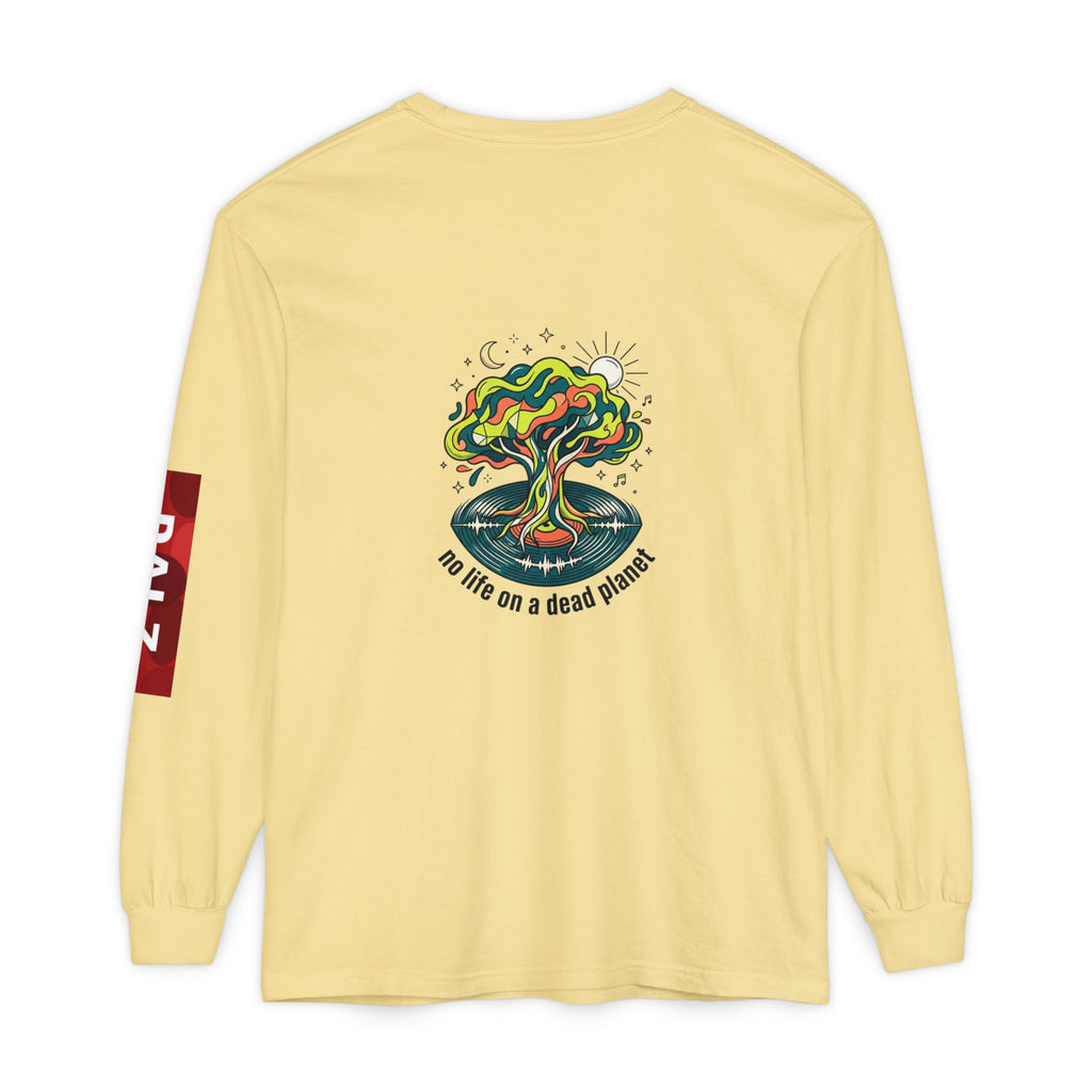 No Life on a Dead Planet Long Sleeve T-Shirt — Eco Tree Graphic