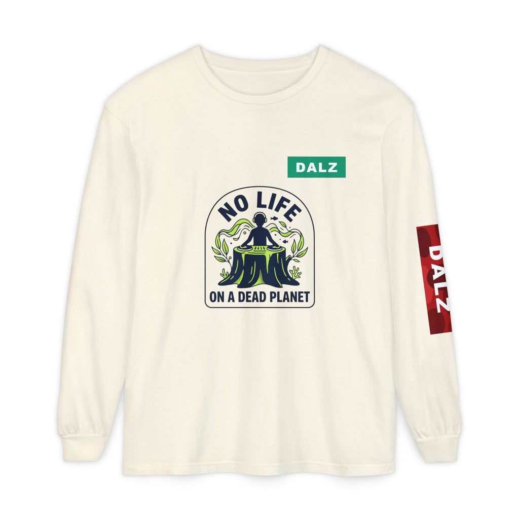 No Life on a Dead Planet Long Sleeve T-Shirt — Eco Tree Graphic