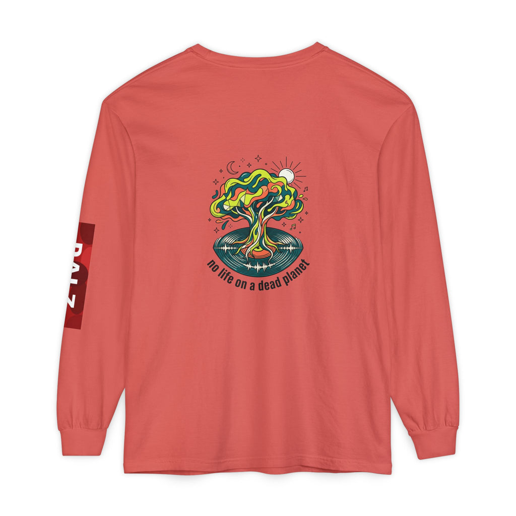No Life on a Dead Planet Long Sleeve T-Shirt — Eco Tree Graphic