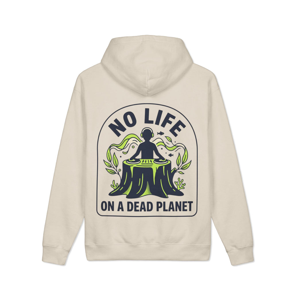 Oversized Hoodie — "No Life on a Dead Planet"