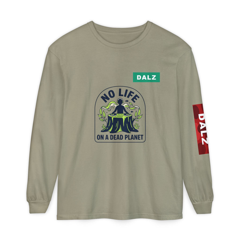 No Life on a Dead Planet Long Sleeve T-Shirt — Eco Tree Graphic