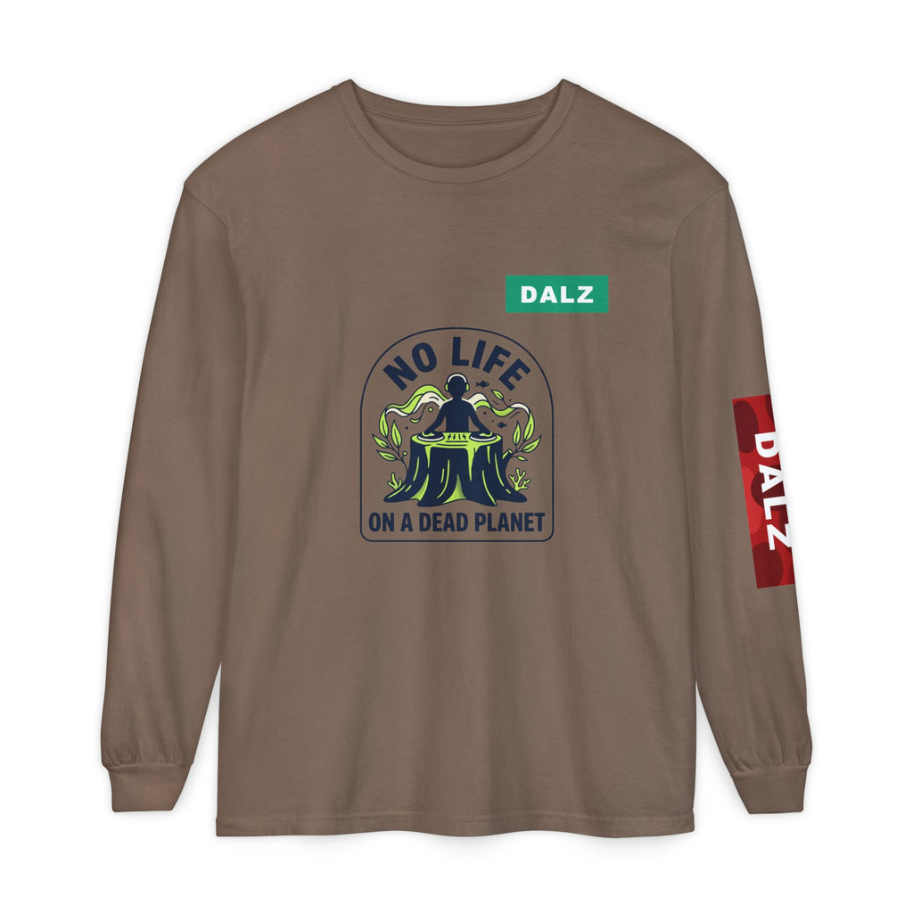 No Life on a Dead Planet Long Sleeve T-Shirt — Eco Tree Graphic