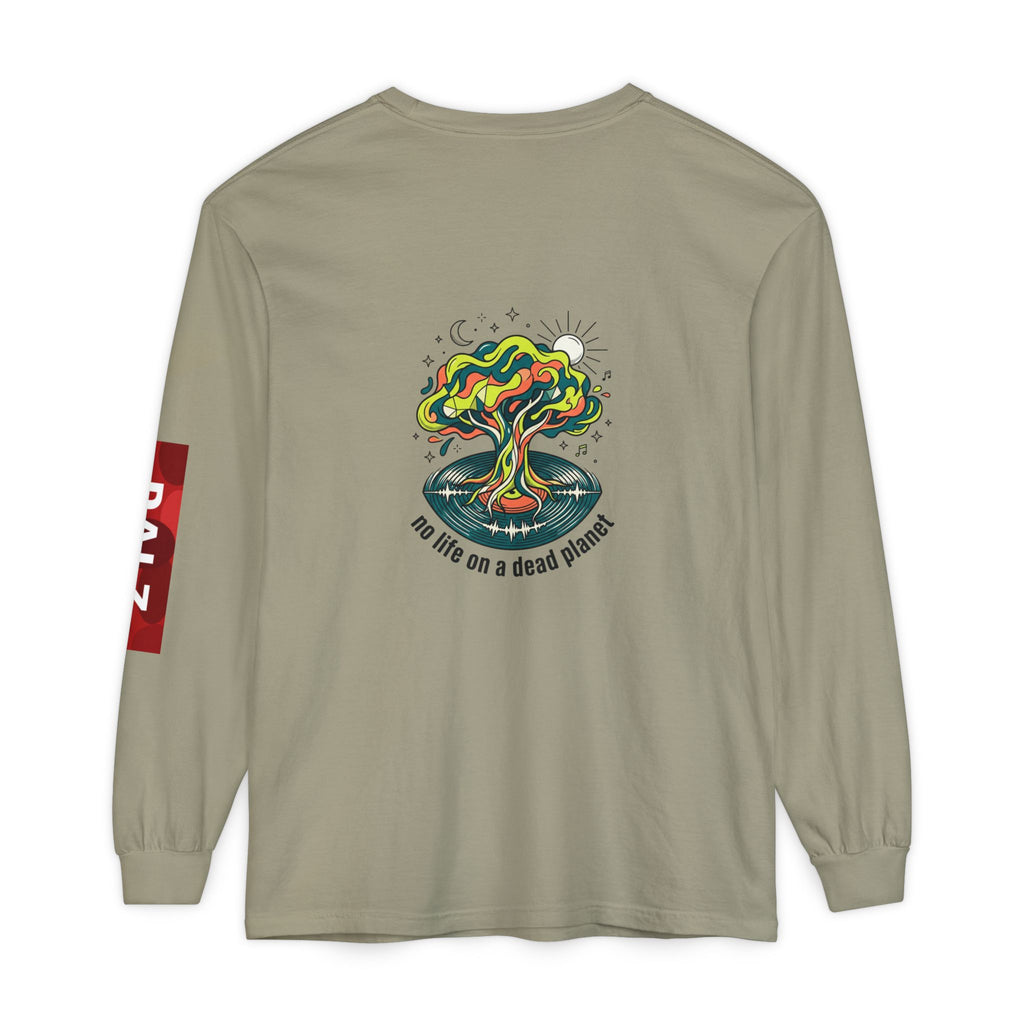 No Life on a Dead Planet Long Sleeve T-Shirt — Eco Tree Graphic