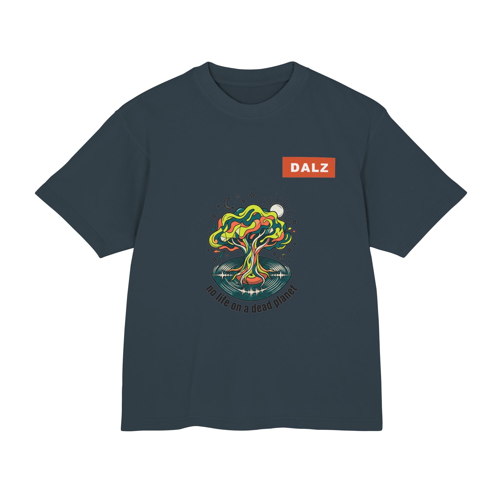 Psychedelic Tree Tee — "No Life on a Dead Planet" Graphic T-Shirt
