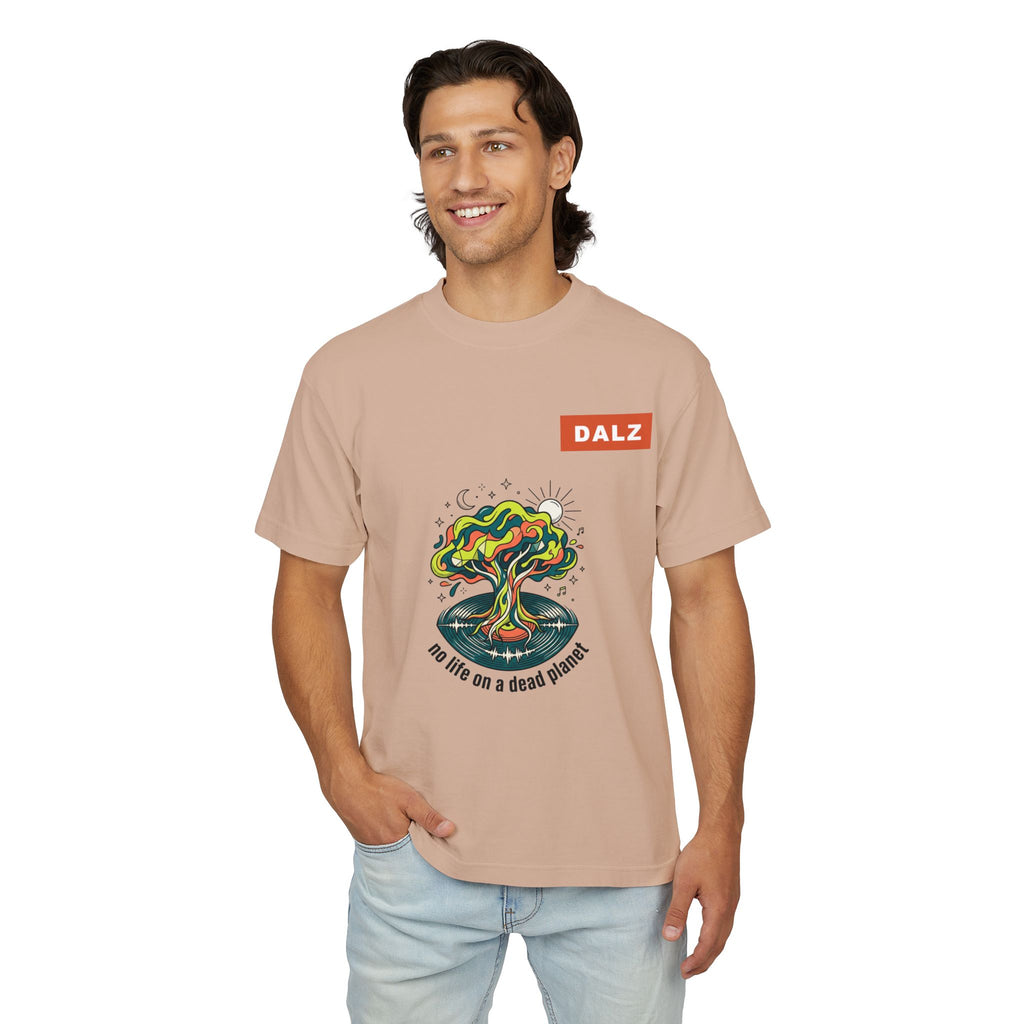 Psychedelic Tree Tee — "No Life on a Dead Planet" Graphic T-Shirt