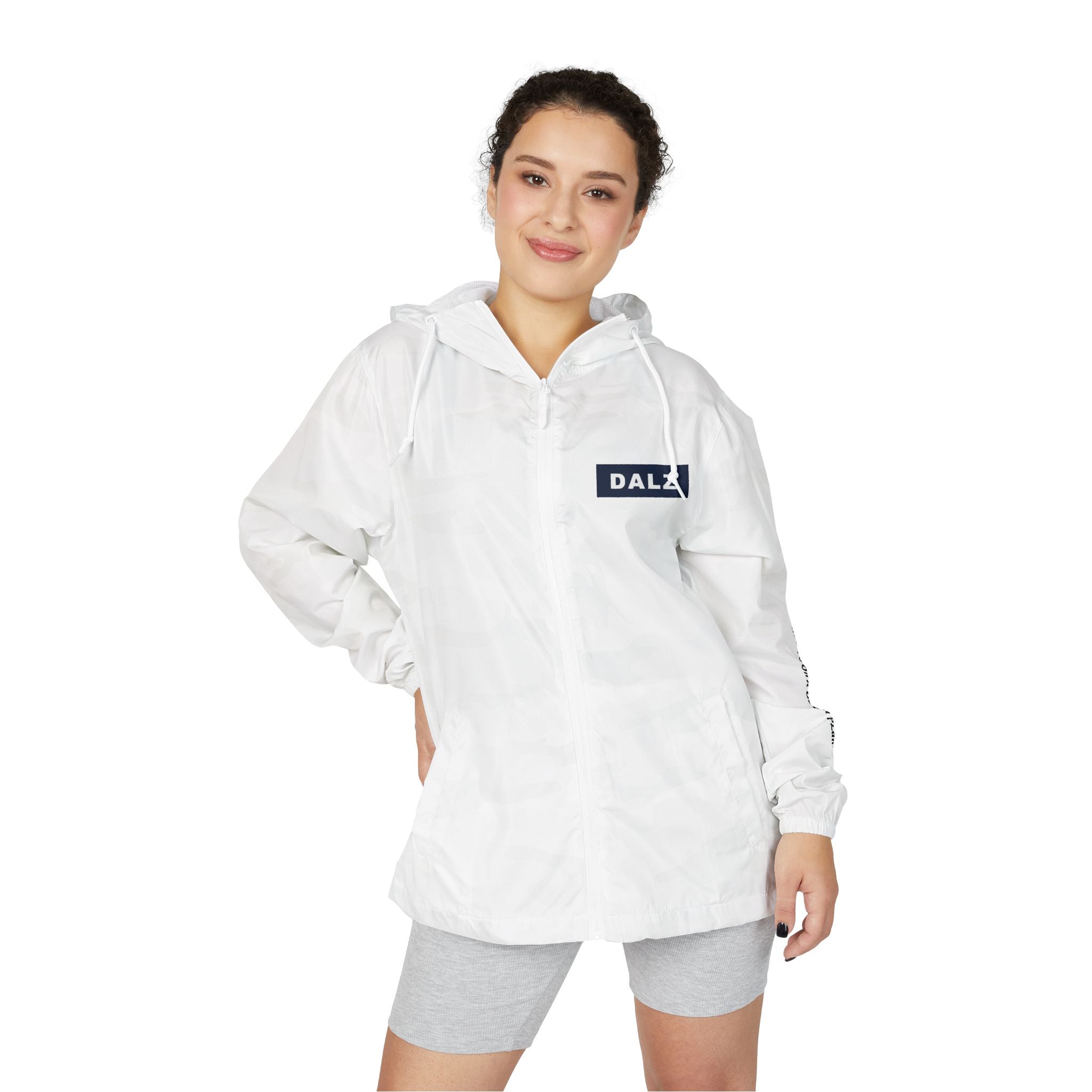 Exo-Layer  Jacket — 'No Life' Skull Patch Streetwear Full-Zip Windbreaker