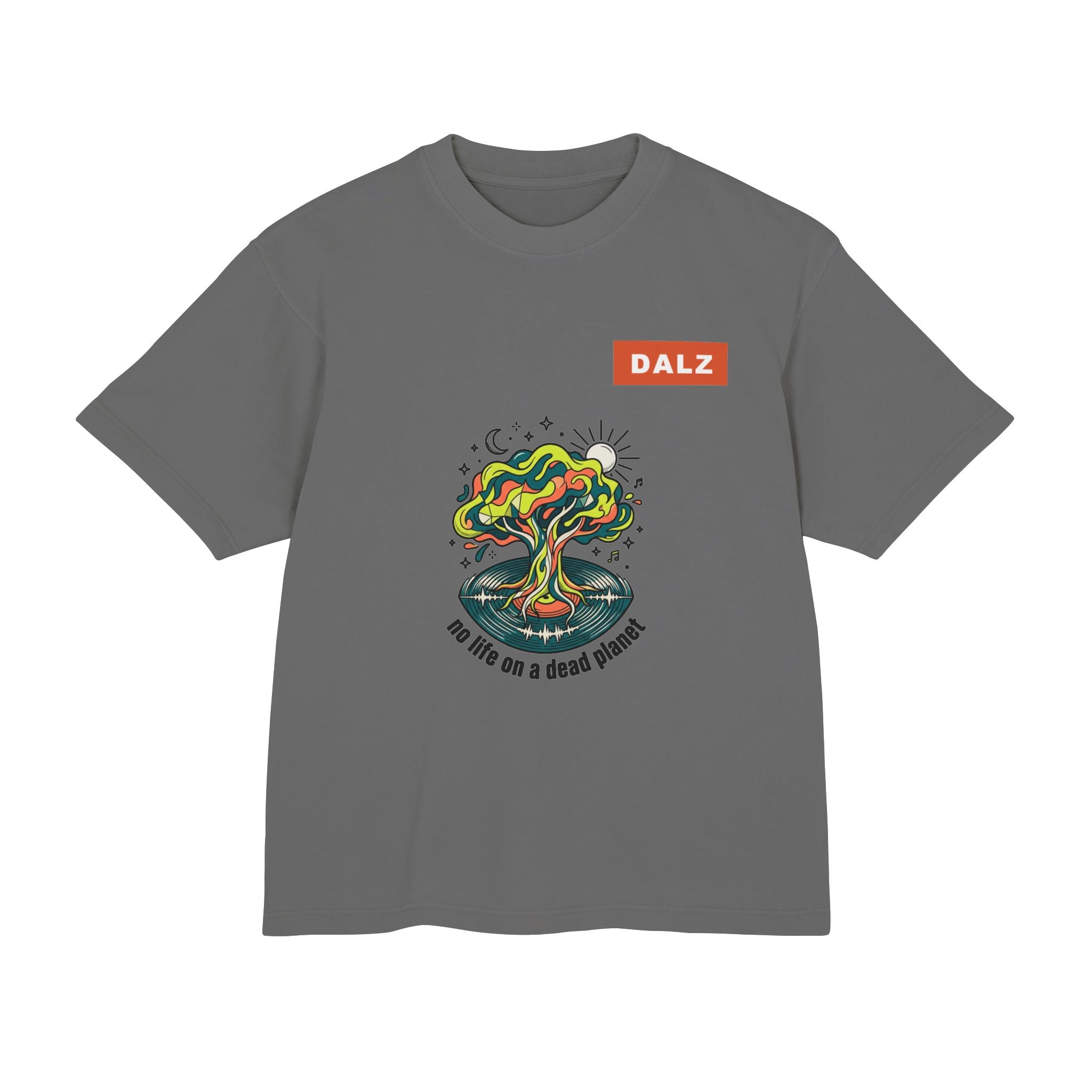 Psychedelic Tree Tee — "No Life on a Dead Planet" Graphic T-Shirt