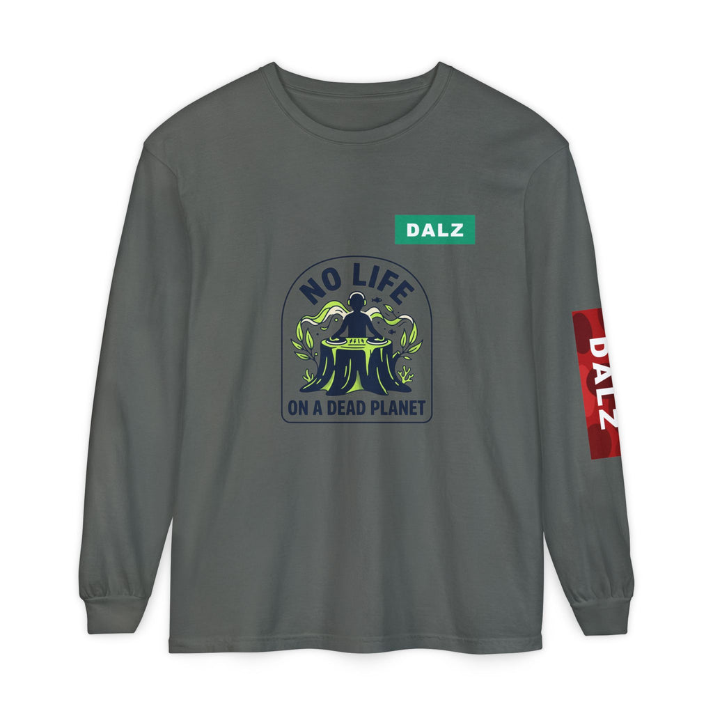 No Life on a Dead Planet Long Sleeve T-Shirt — Eco Tree Graphic