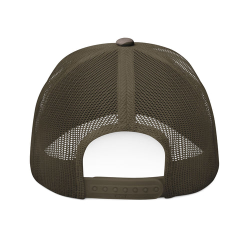 DALZ Embroidered Camo Hat — Adjustable Mesh Back Cap