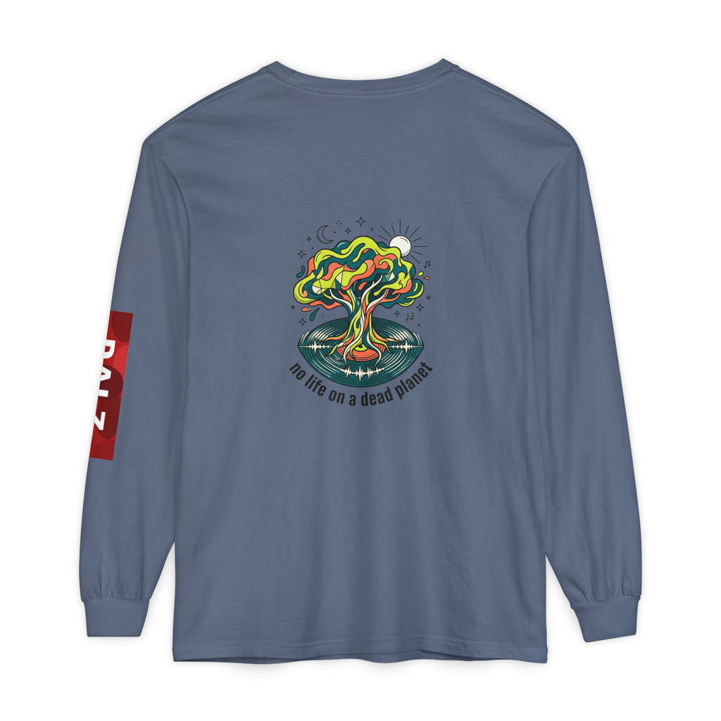 No Life on a Dead Planet Long Sleeve T-Shirt — Eco Tree Graphic
