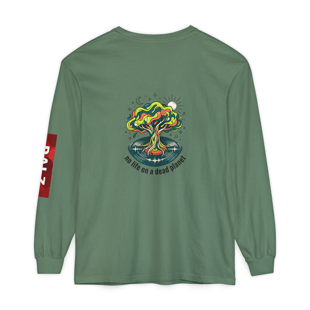 No Life on a Dead Planet Long Sleeve T-Shirt — Eco Tree Graphic
