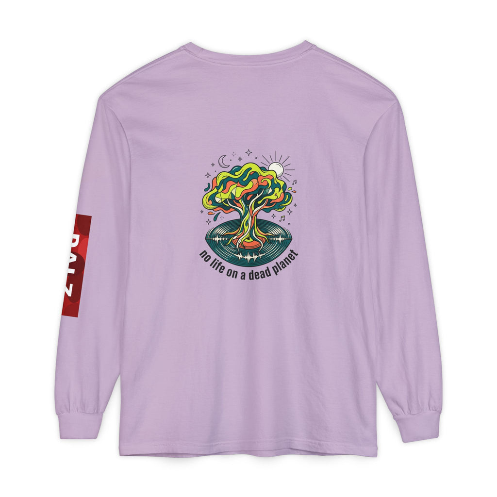 No Life on a Dead Planet Long Sleeve T-Shirt — Eco Tree Graphic