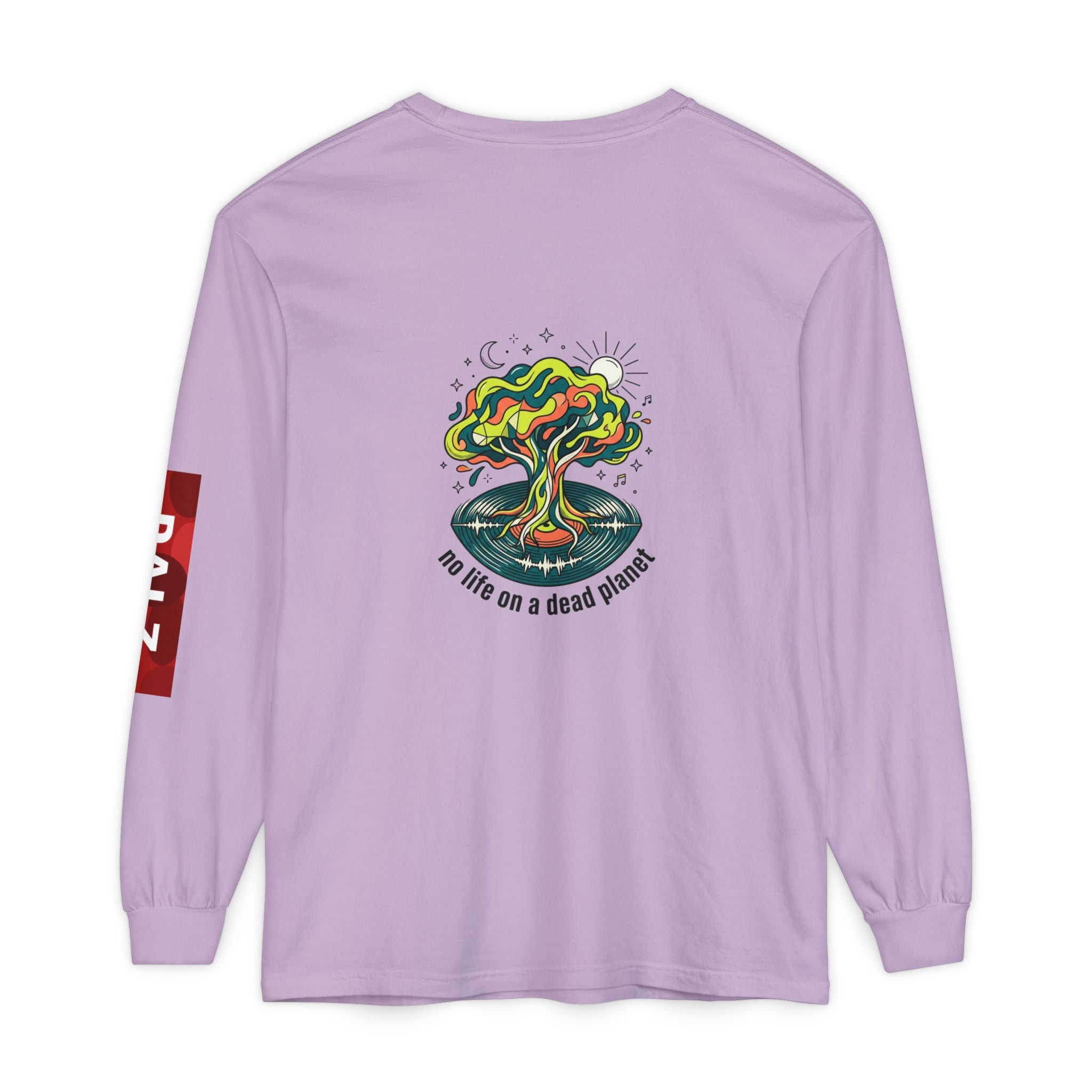 No Life on a Dead Planet Long Sleeve T-Shirt — Eco Tree Graphic