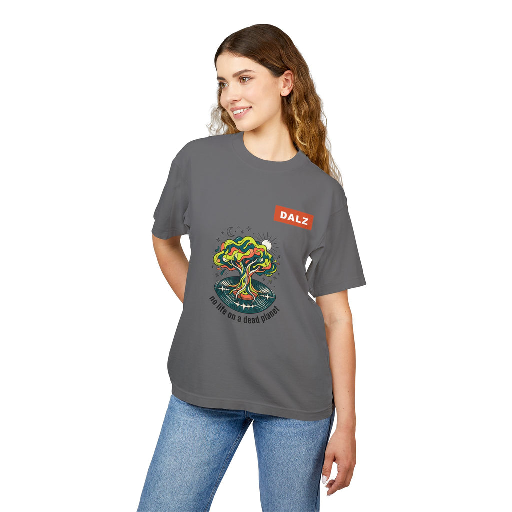 Psychedelic Tree Tee — "No Life on a Dead Planet" Graphic T-Shirt