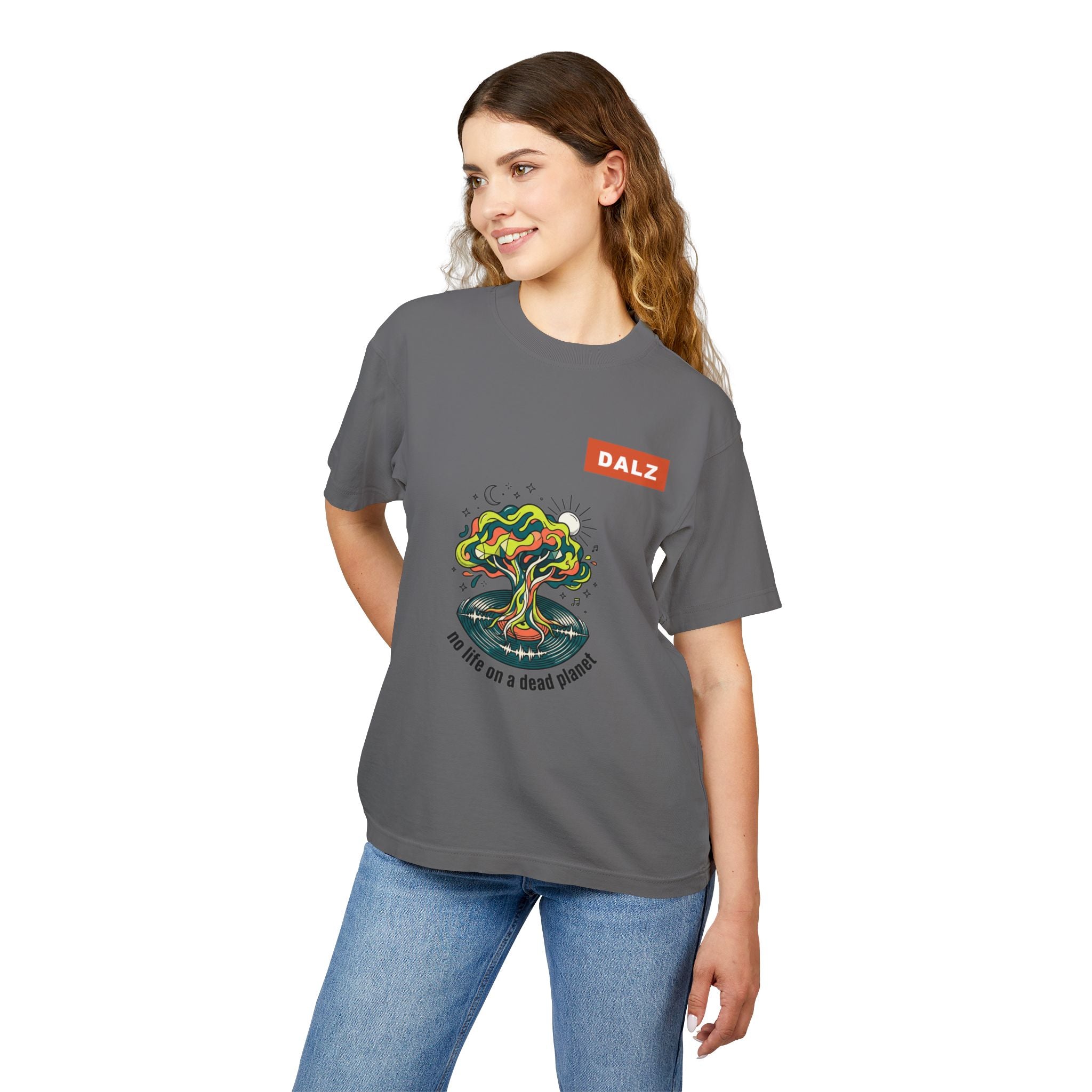 Psychedelic Tree Tee — "No Life on a Dead Planet" Graphic T-Shirt