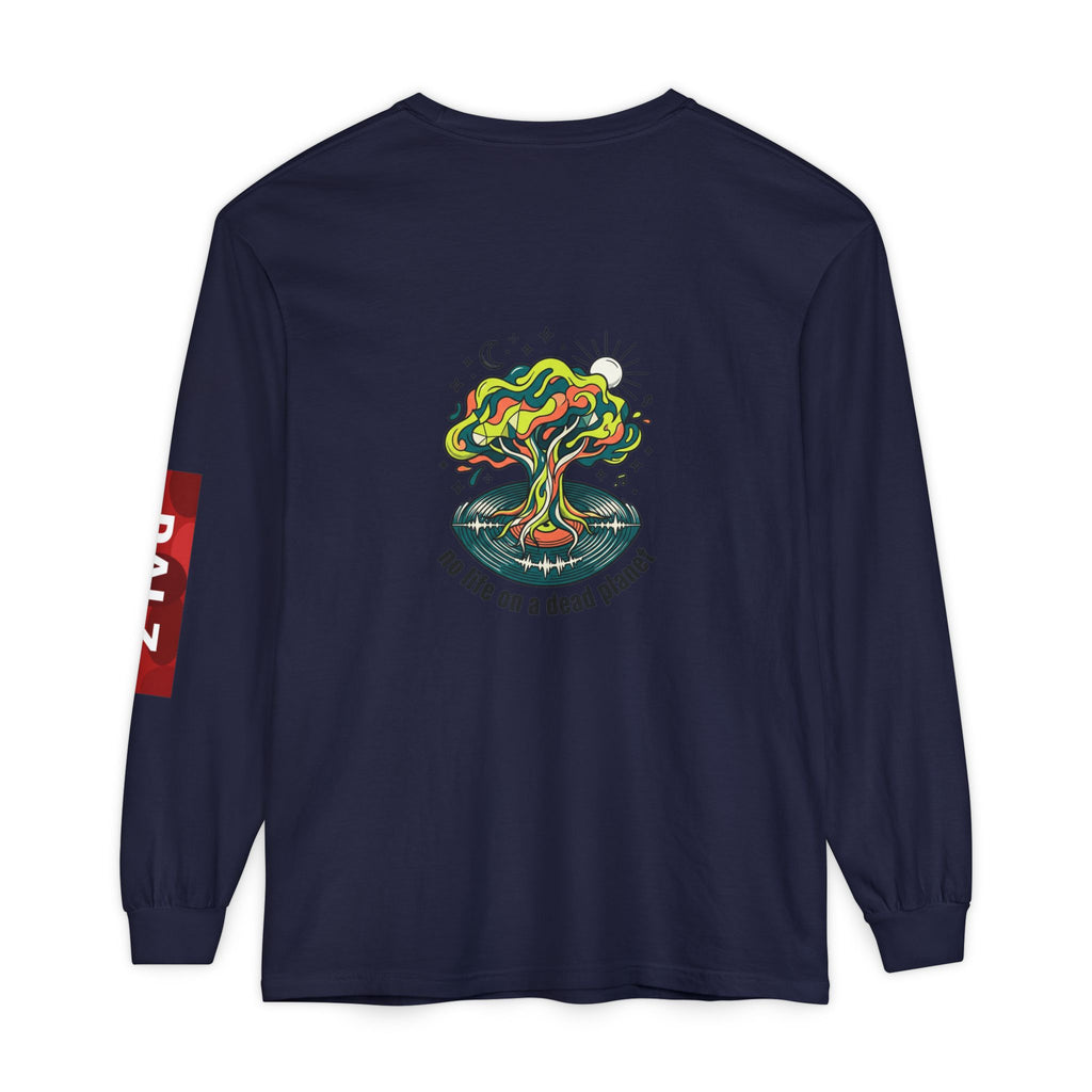 No Life on a Dead Planet Long Sleeve T-Shirt — Eco Tree Graphic