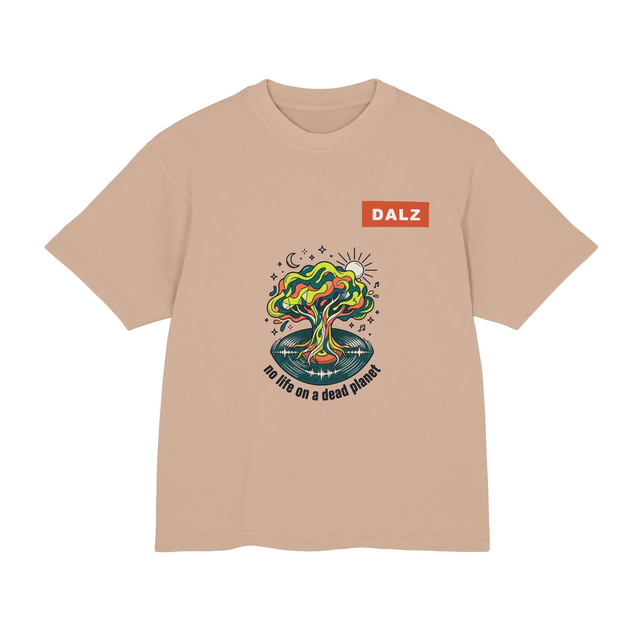 Psychedelic Tree Tee — "No Life on a Dead Planet" Graphic T-Shirt