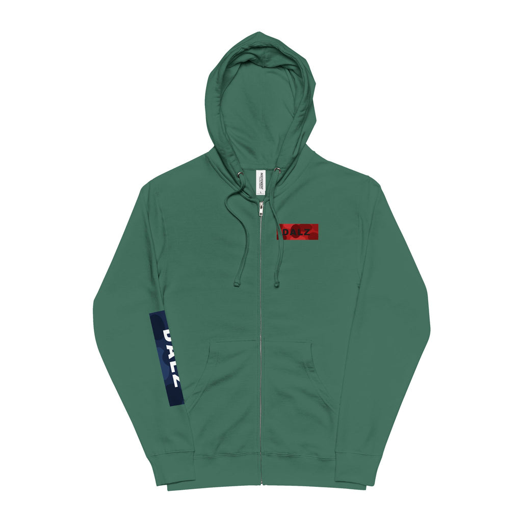 Skull & Roses Zip Hoodie – 'No Life' Vintage Tattoo Graphic