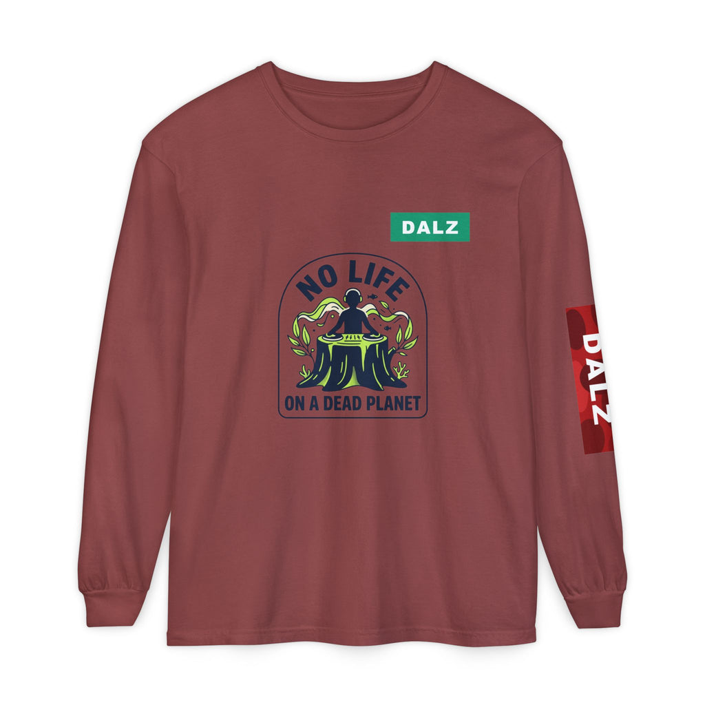 No Life on a Dead Planet Long Sleeve T-Shirt — Eco Tree Graphic