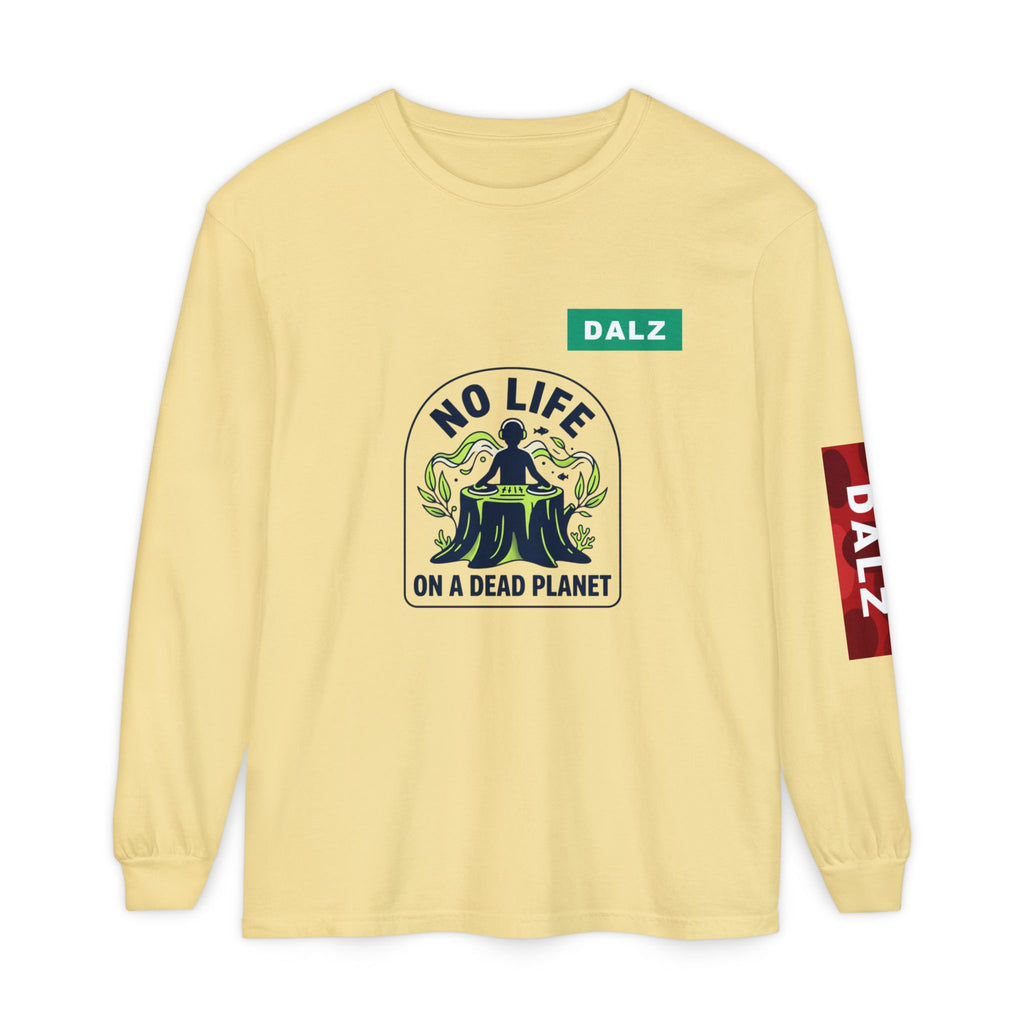 No Life on a Dead Planet Long Sleeve T-Shirt — Eco Tree Graphic